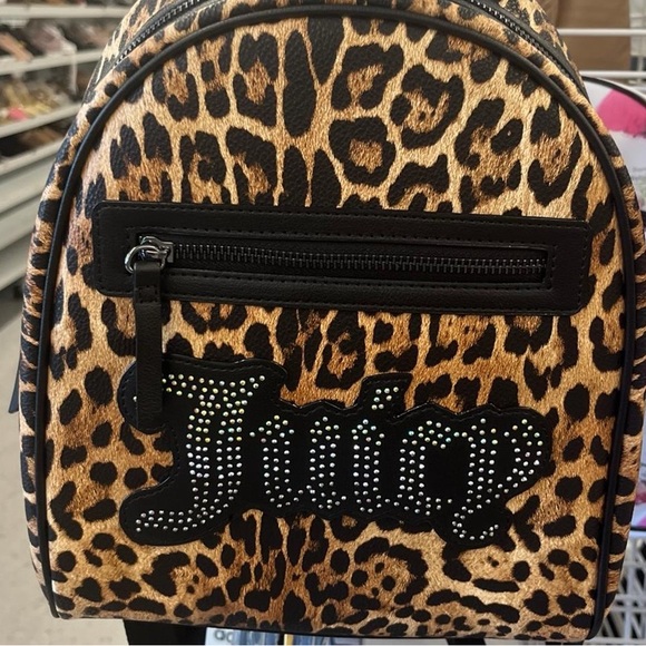 NWT Juicy Couture Animal Print Backpack $99 - Picture 1 of 5